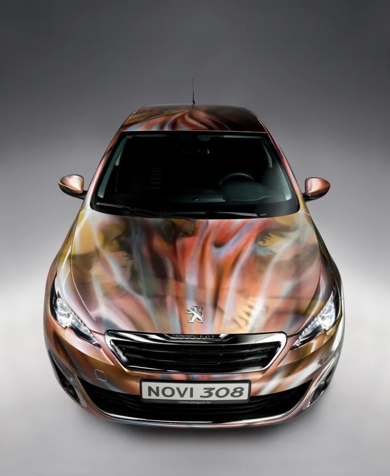 Peugeot 308 postao novi slikarski medij