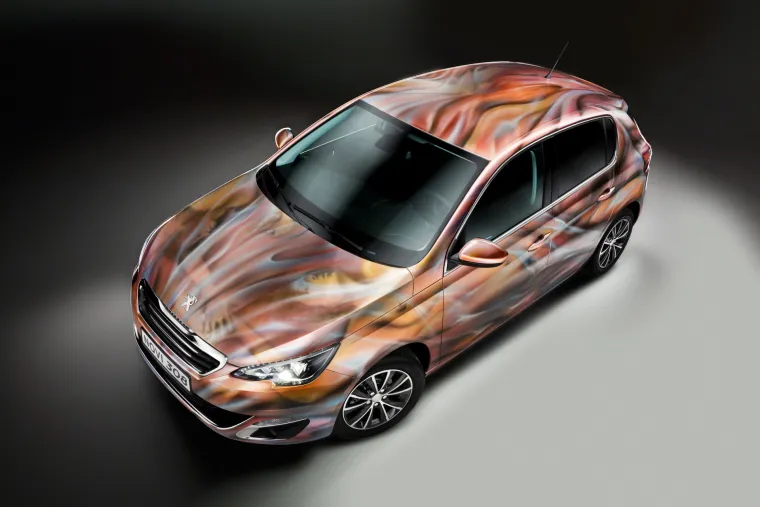 Peugeot 308 postao novi slikarski medij