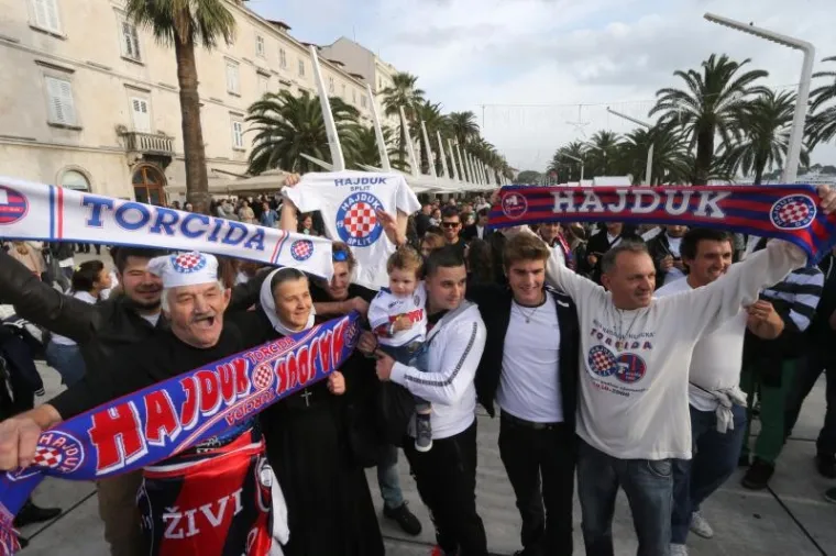 Split, prosvjedi, Torcida