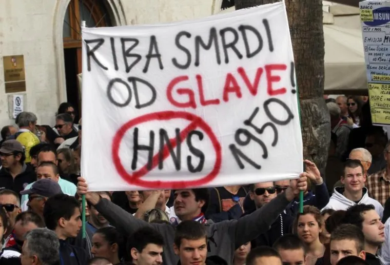 Split, prosvjedi, Torcida