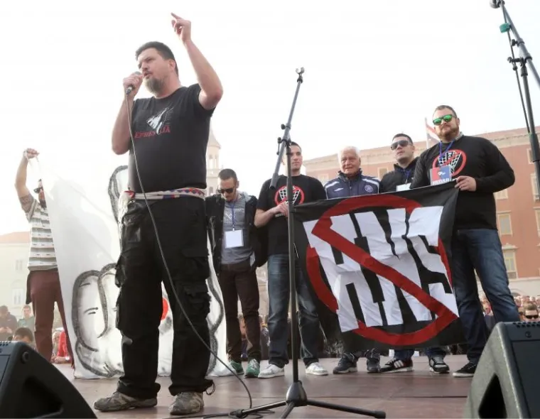 Split, prosvjedi, Torcida