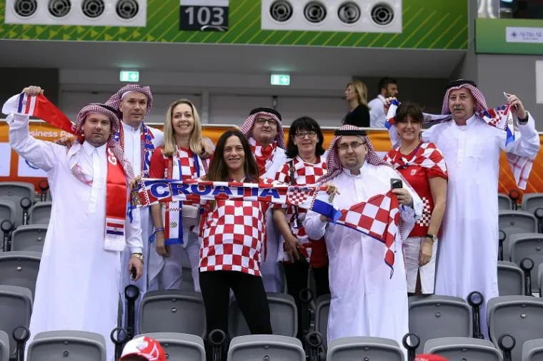 Hrvatski navijači na utakmici protiv Poljske