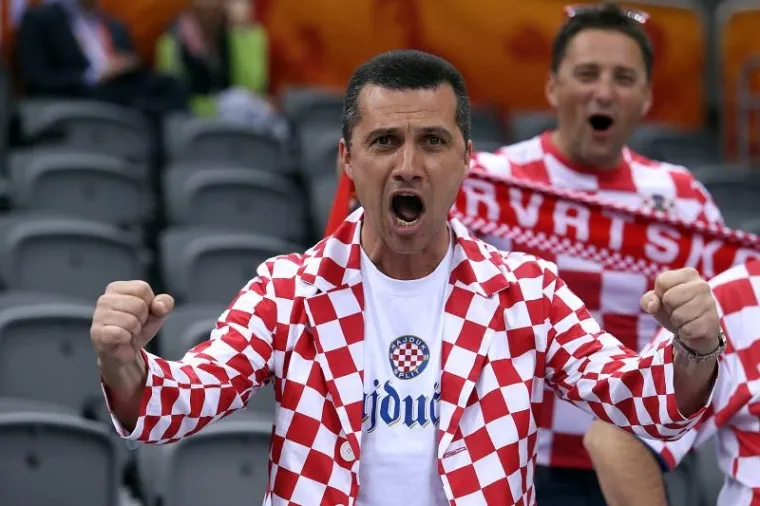 Hrvatski navijači na utakmici protiv Poljske