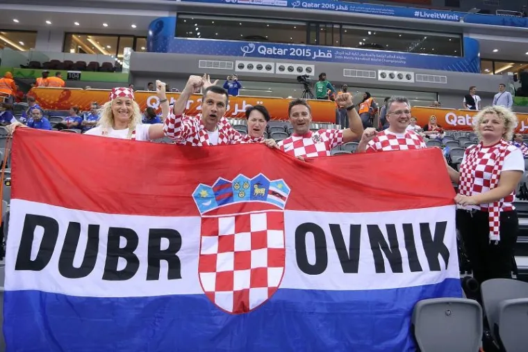 Hrvatski navijači na utakmici protiv Poljske