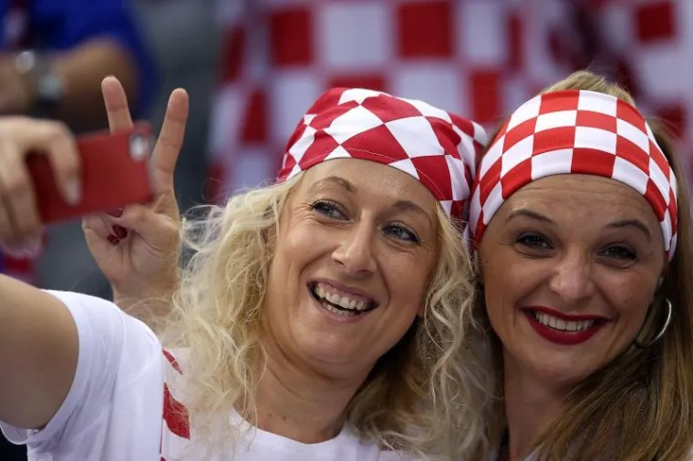 Hrvatski navijači na utakmici protiv Poljske
