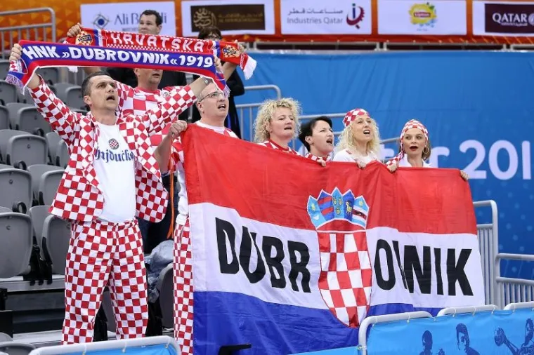 Hrvatski navijači na utakmici protiv Poljske