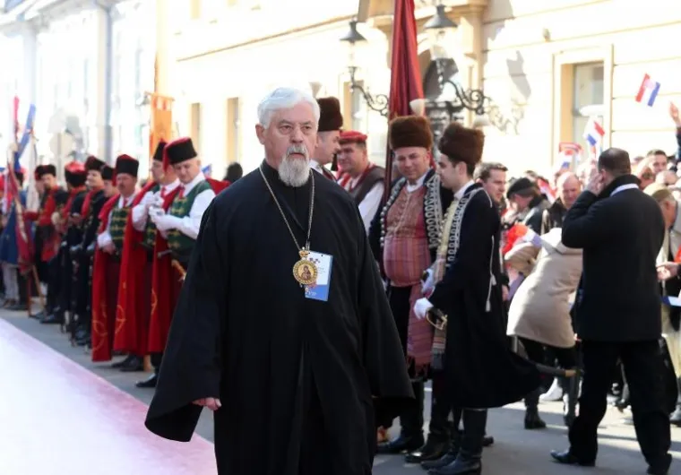 Dolazak uzvanika na svečanu inauguraciju Kolinde Grabar-Kitarović