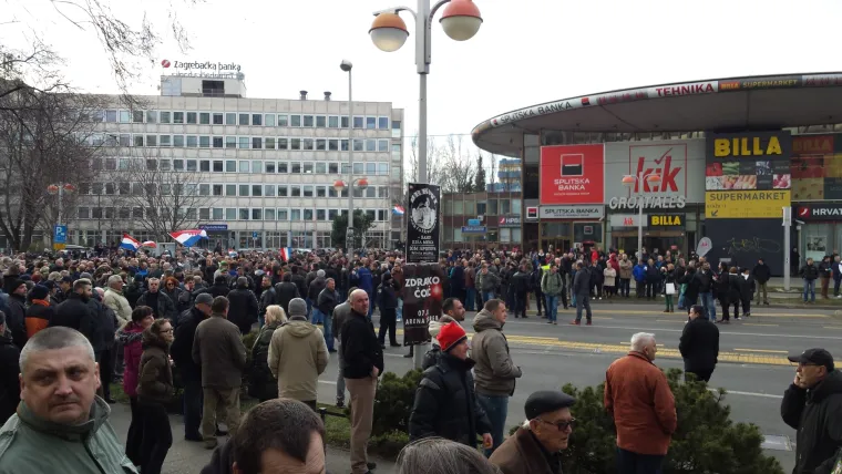 Prosvjed "Stop teroru &scaron;atora&scaron;a"