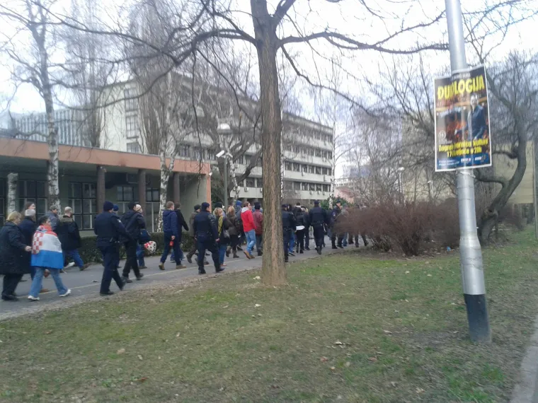 Prosvjed "Stop teroru &scaron;atora&scaron;a"