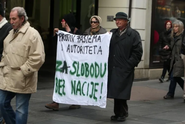 Branitelji organizirali skup podrške kao odgovor na prosvjed Occupy Croatie
