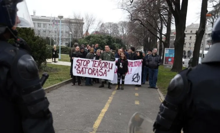 Branitelji organizirali skup podr&scaron;ke kao odgovor na prosvjed Occupy Croatie