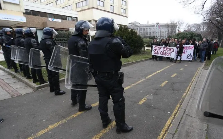 Branitelji organizirali skup podr&scaron;ke kao odgovor na prosvjed Occupy Croatie