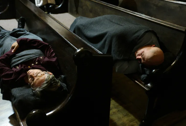 Branitelji noć proveli u crkvi