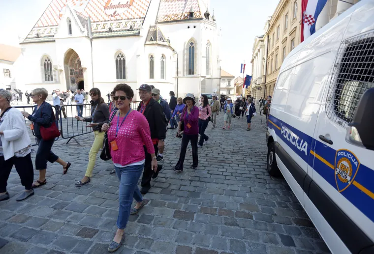 Turisti ne mare za blokadu Trga sv. Marka