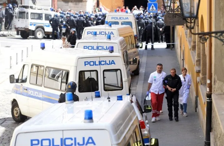 Žrtva sukoba u Ćirilometodskoj: liječnici ukazali pomoć interventnoj policajki