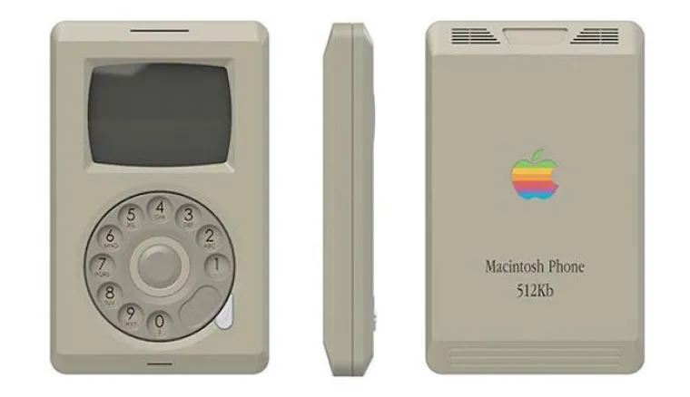 Inspiracija za “Macintosh Phone Concept”  dolazi od jednog drugog ubojitog Appleova proizvoda - računala Macintosh 512K.