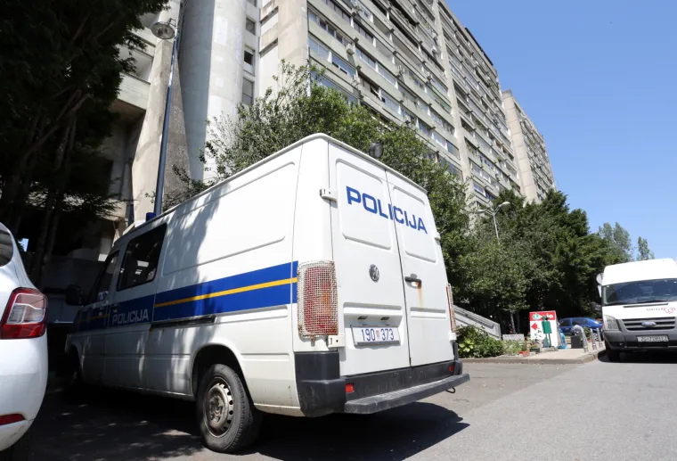 Novozagrebački kvart Siget pod policijskom opsadom