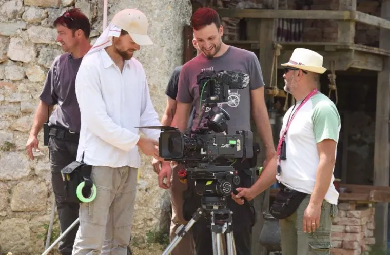 snima se blizu Drni&scaron;a