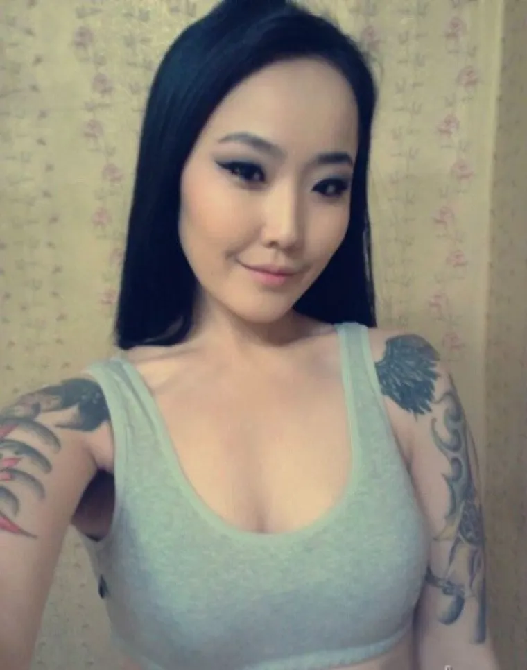 Mongolska ljepota žena ratnica