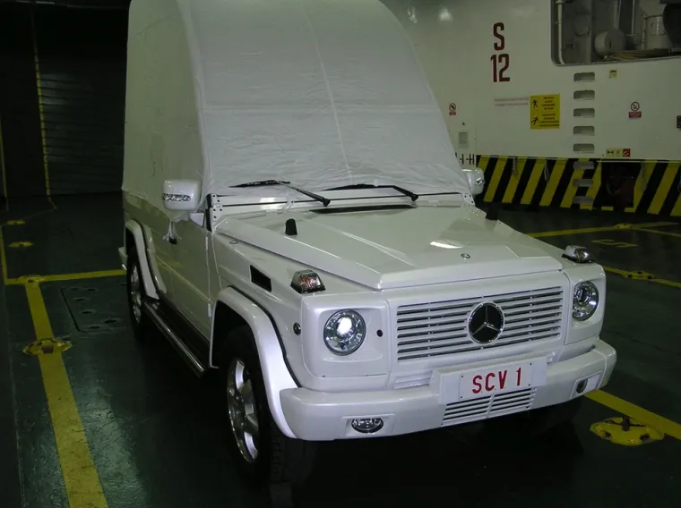 Papamobil je na putu za Sarajevo gdje će Papa Franjo gostovati u subotu, 6. lipnja, priopćila je Jadrolinija.