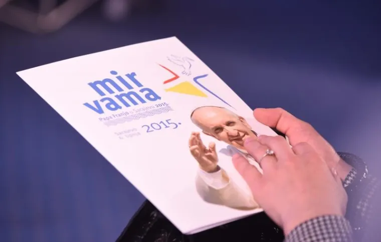 Apostolsko putovanje pape Franje u Sarajevo pod motom "Mir vama" treći je posjet Bosni i Hercegovini.