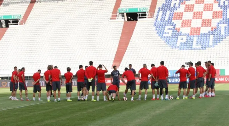 VATRENI SPREMNI: Posljednji trening prije Talijana
