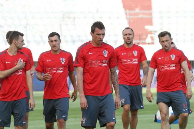 VATRENI SPREMNI: Posljednji trening prije Talijana