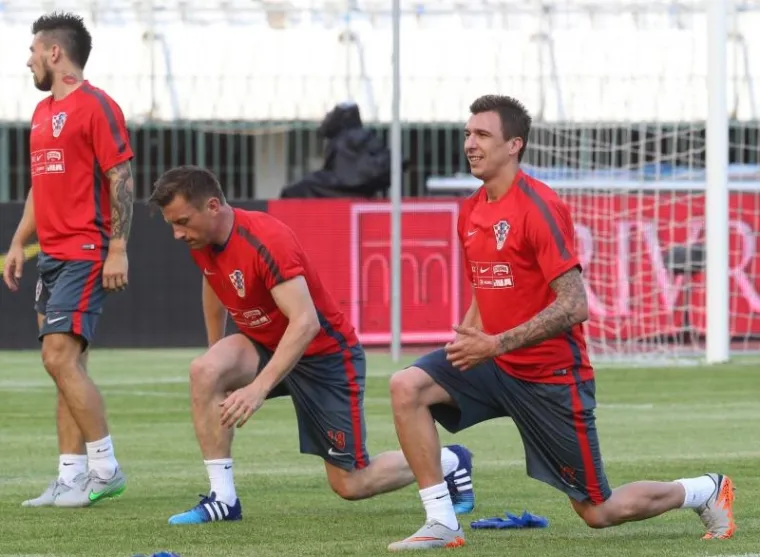 VATRENI SPREMNI: Posljednji trening prije Talijana