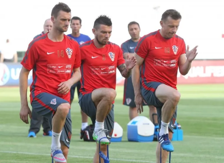 VATRENI SPREMNI: Posljednji trening prije Talijana