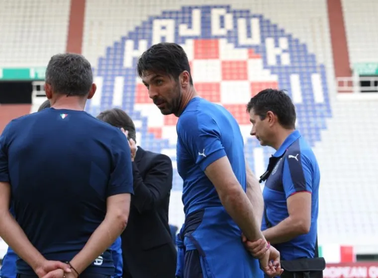 ISPROBALI POLJUD: Pogledajte trening talijanskih nogometa&scaron;a u Splitu