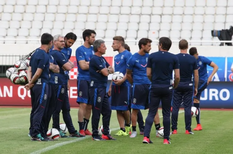 ISPROBALI POLJUD: Pogledajte trening talijanskih nogometa&scaron;a u Splitu