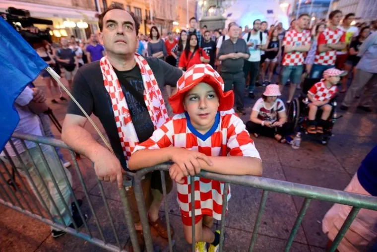 Evo kako su Zagrepčani gledali Vatrene