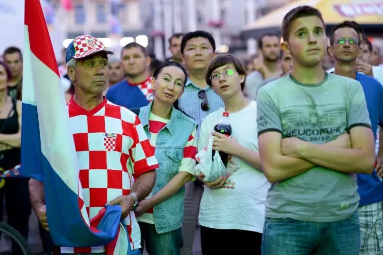 Evo kako su Zagrepčani gledali Vatrene