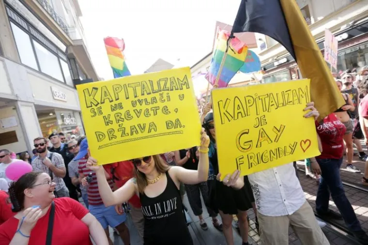 Povorka ponosa: Tisuće ljudi pro&scaron;etalo Zagrebom i za&scaron;arenilo ga duginim bojama