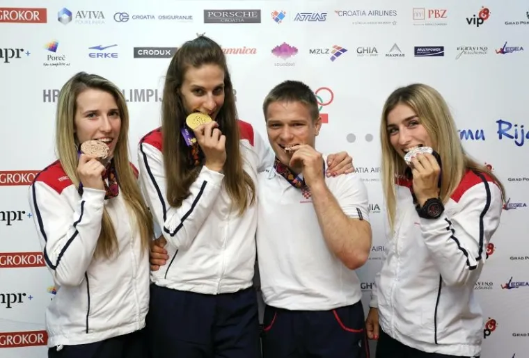 DOBAR POSAO: Dočekani osvajači medalja na Europskim igrama