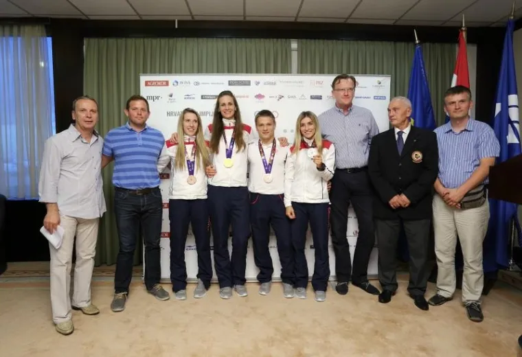 DOBAR POSAO: Dočekani osvajači medalja na Europskim igrama