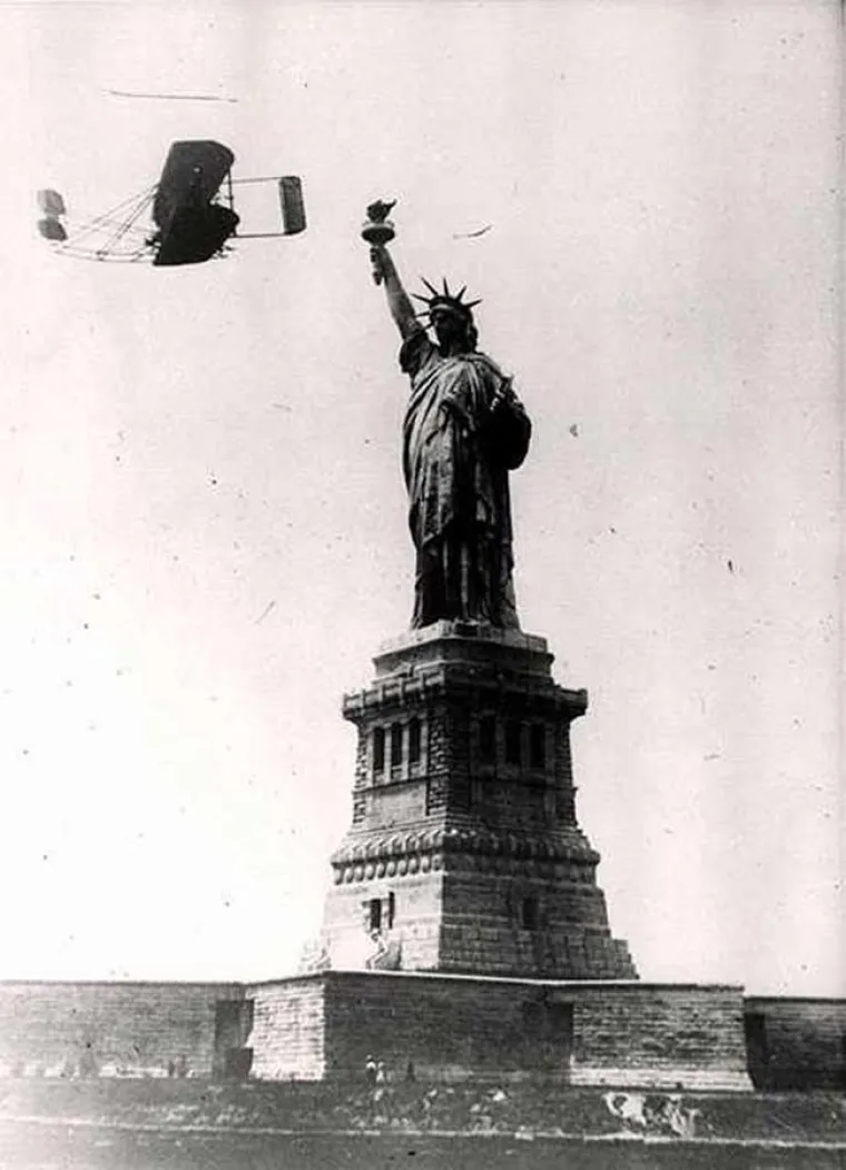 Wilbur Wright leti pored Kipa slobode