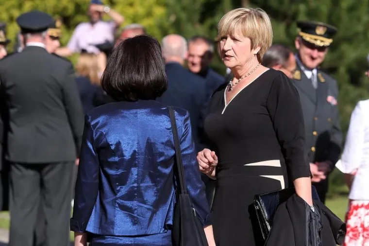 Na svečanom prijemu prigodom Dana državnosti prisustvovala je Ruža Tomašić.