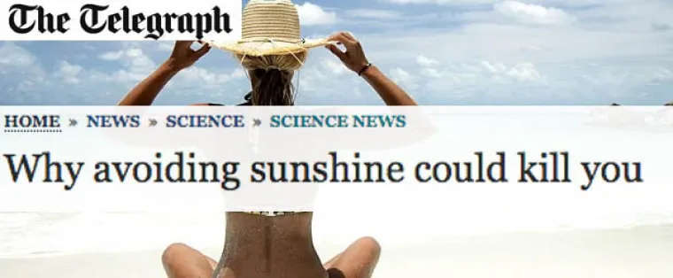 Izbjegavanje sunca vas može ubiti