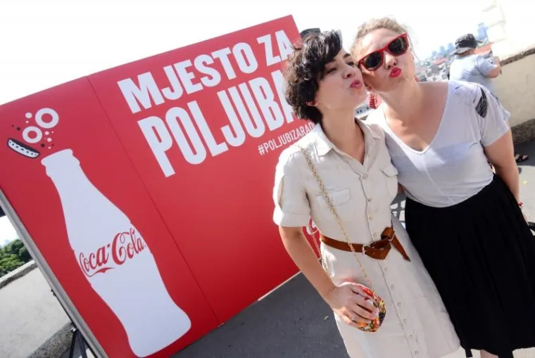 Na vidikovcu ispred kule Lotrščak otvoreno Mjesto za poljubac