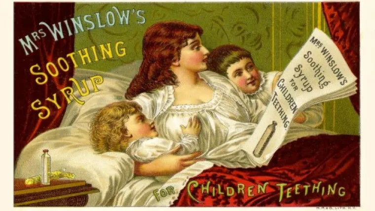 Sirup za smirivanje djece s morfijem.