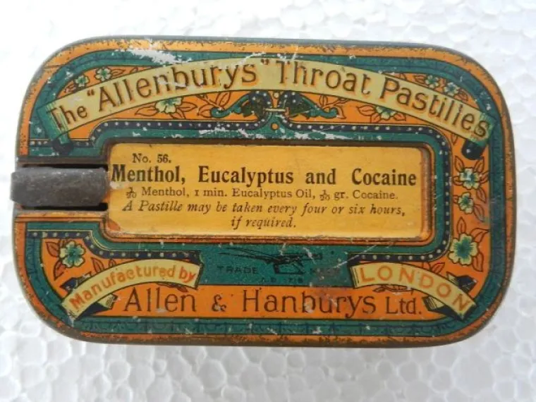 Pastile za grlo s kokainom