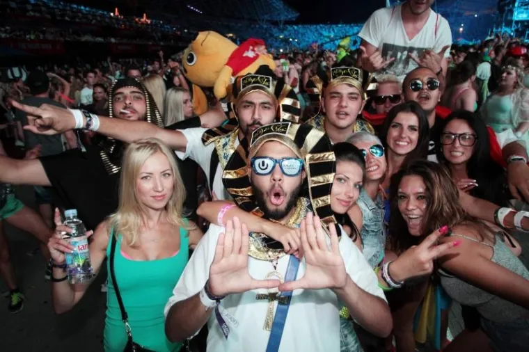 Neki od posjetitelja izdvajali su se od ostalih po svom načinu zabave ili odijevanju.