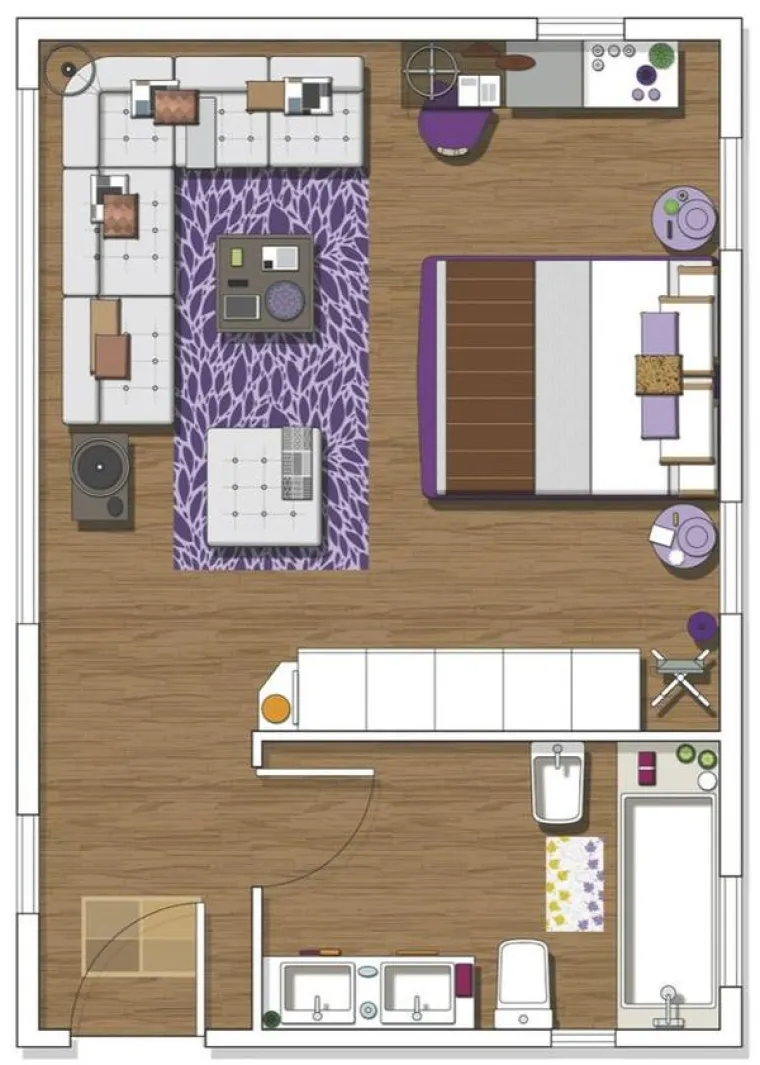 STAN U POTKROVLJU: Ima samo 42 kvadrata, ali ostavit će vas bez daha