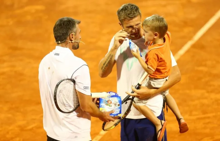 LUDILO U UMAGU: Goran Ivanišević i prijatelji zapalili tribine Stella Marisa