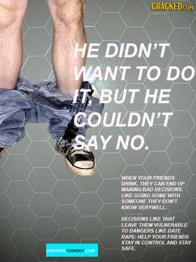 Čak si u oglasi koji sprečavaju silovanja - seksisitički