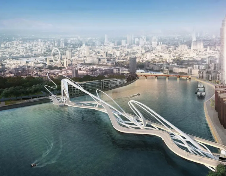 London dobiva novi most, a dizajn je ozbiljno radikalan