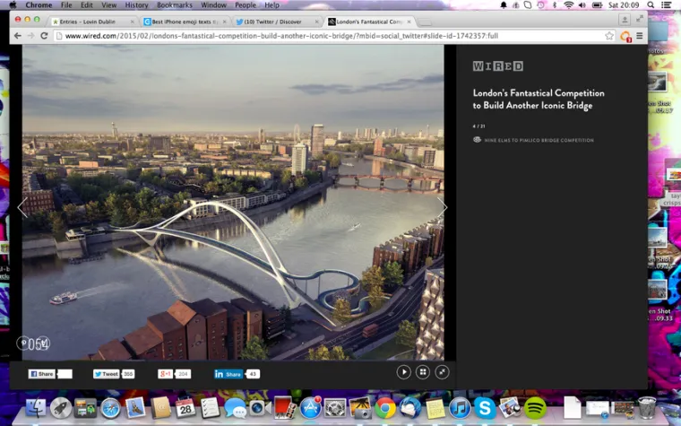 London dobiva novi most, a dizajn je ozbiljno radikalan