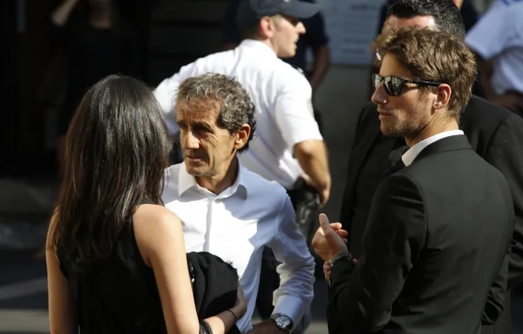 Prisutne su bile i legende ovog sporta, poput Bianchijeva sunarodnjaka Alaina Prosta.