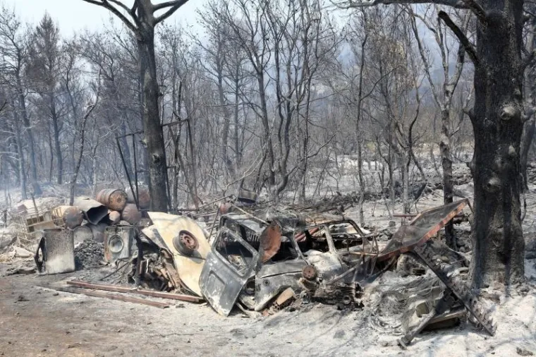 SPALJENA ZEMLJA: Stravični prizori s opusto&scaron;enog Pelje&scaron;ca